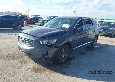 2013 Infiniti Jx35 z USA, uszkodzony, nr VIN 5N1AL0MN0DC320193